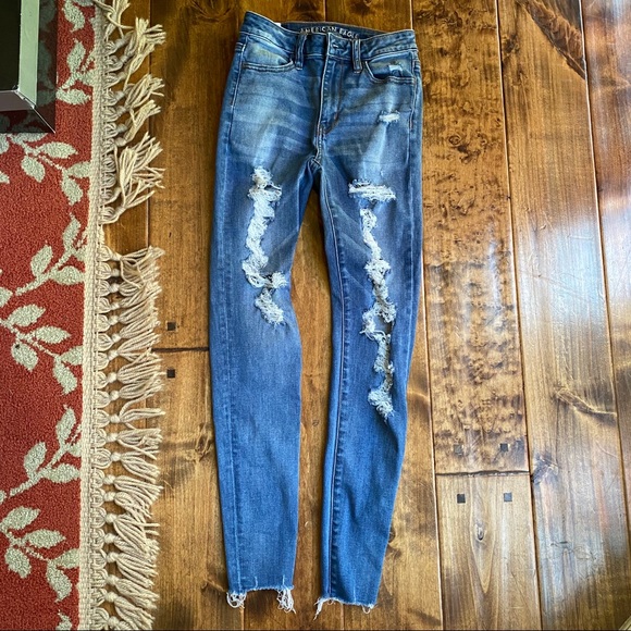 American Eagle Next Level Stretch Skinny Jeans - Picture 1 of 6